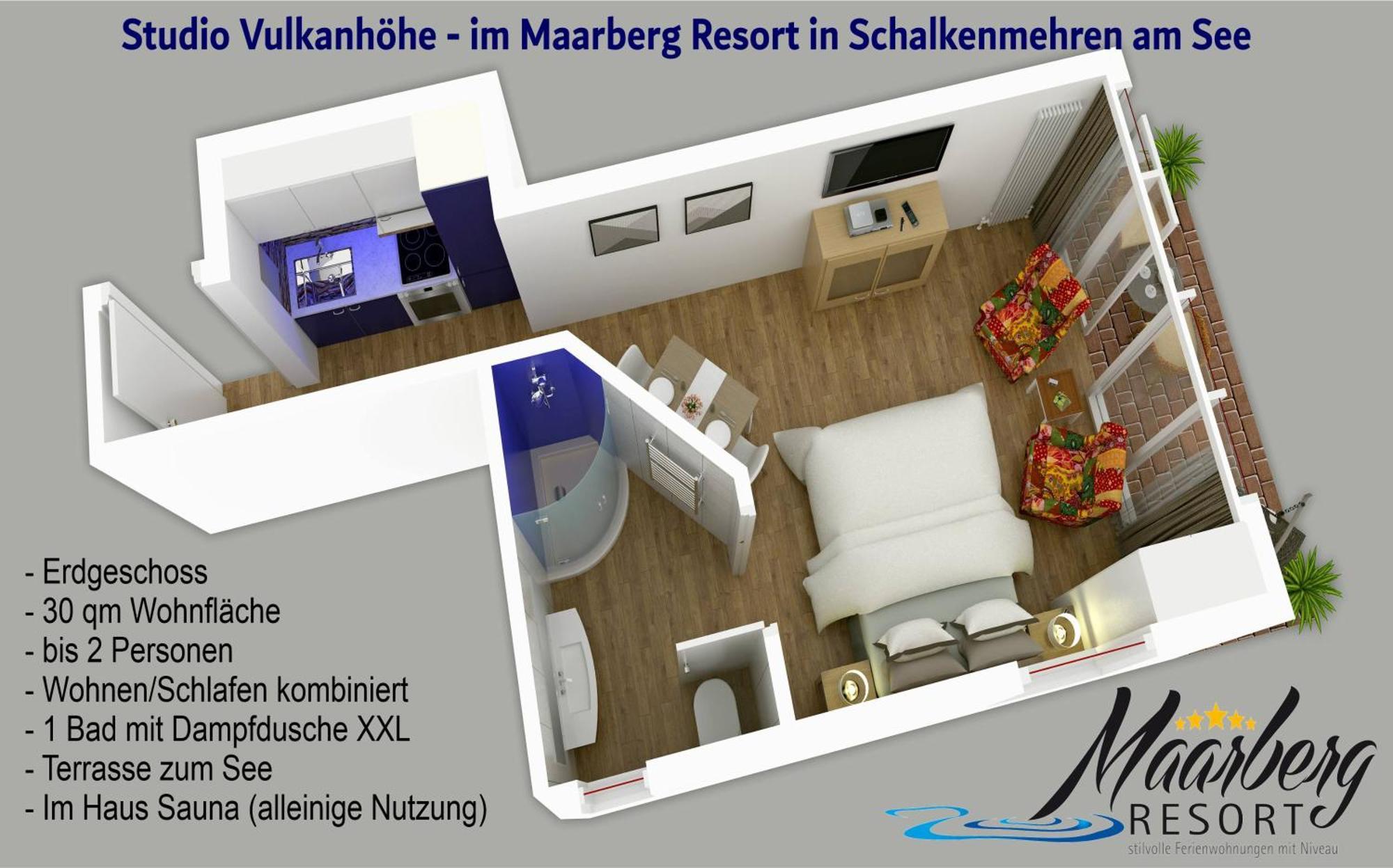 Maarberg Resort Schalkenmehren Exterior photo